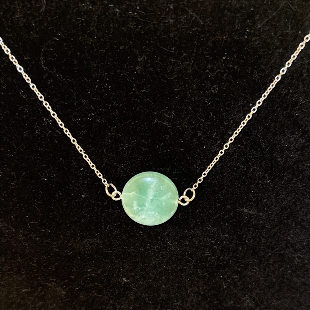 Elegant Natural adjustable Jade Stone Necklace